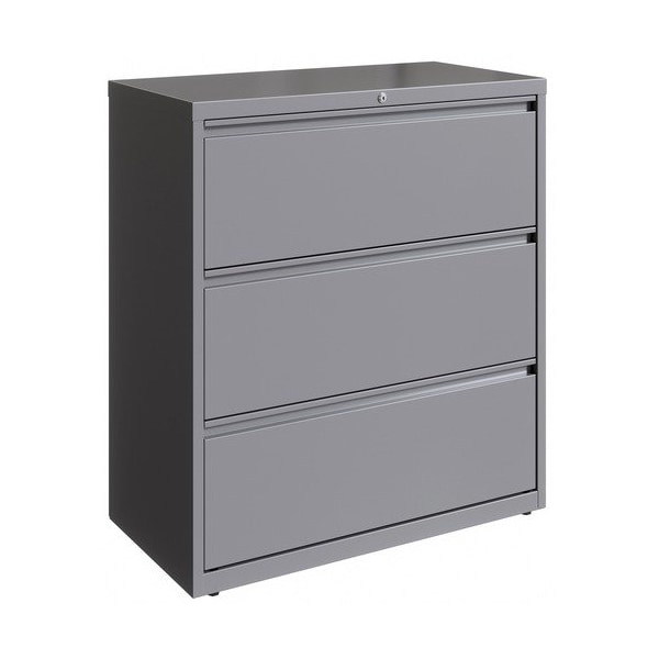 CABINET, 3DR, 36, SILVER